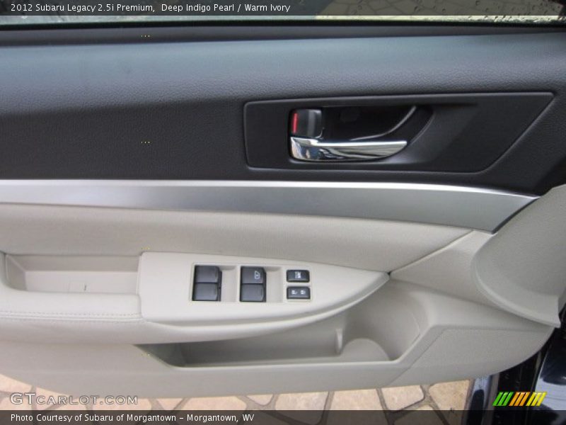 Deep Indigo Pearl / Warm Ivory 2012 Subaru Legacy 2.5i Premium
