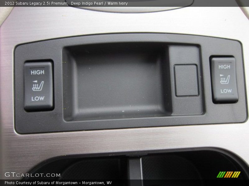 Deep Indigo Pearl / Warm Ivory 2012 Subaru Legacy 2.5i Premium