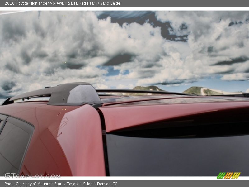 Salsa Red Pearl / Sand Beige 2010 Toyota Highlander V6 4WD