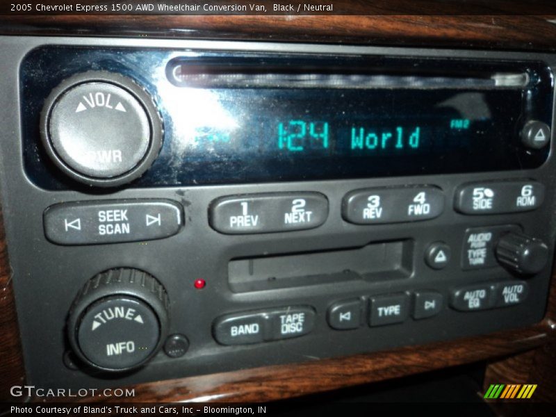 Black / Neutral 2005 Chevrolet Express 1500 AWD Wheelchair Conversion Van