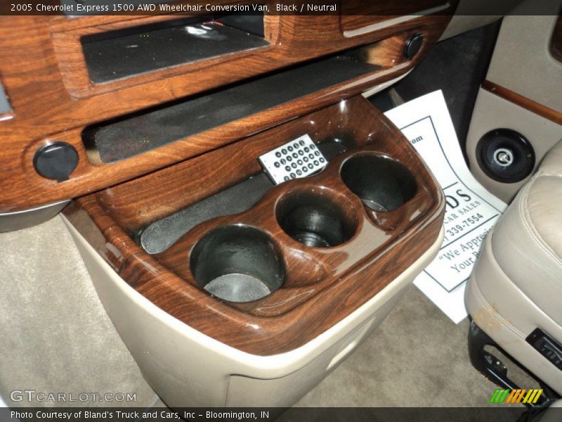Black / Neutral 2005 Chevrolet Express 1500 AWD Wheelchair Conversion Van