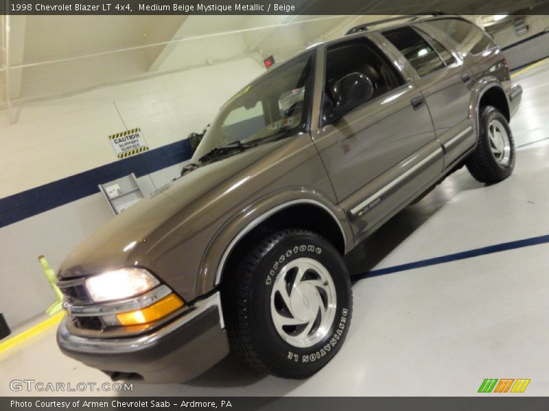 Medium Beige Mystique Metallic / Beige 1998 Chevrolet Blazer LT 4x4