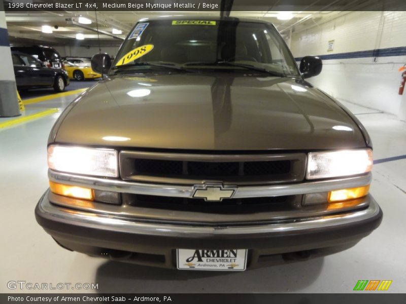 Medium Beige Mystique Metallic / Beige 1998 Chevrolet Blazer LT 4x4