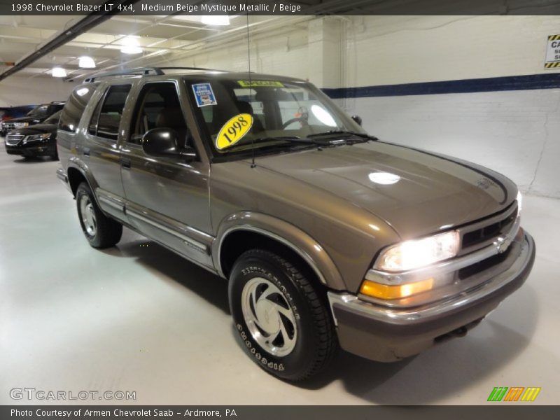 Medium Beige Mystique Metallic / Beige 1998 Chevrolet Blazer LT 4x4