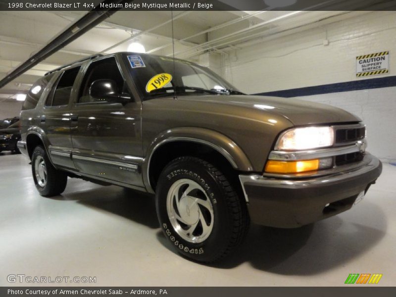 Medium Beige Mystique Metallic / Beige 1998 Chevrolet Blazer LT 4x4