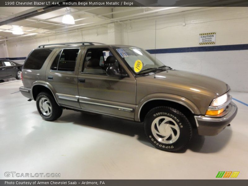 Medium Beige Mystique Metallic / Beige 1998 Chevrolet Blazer LT 4x4
