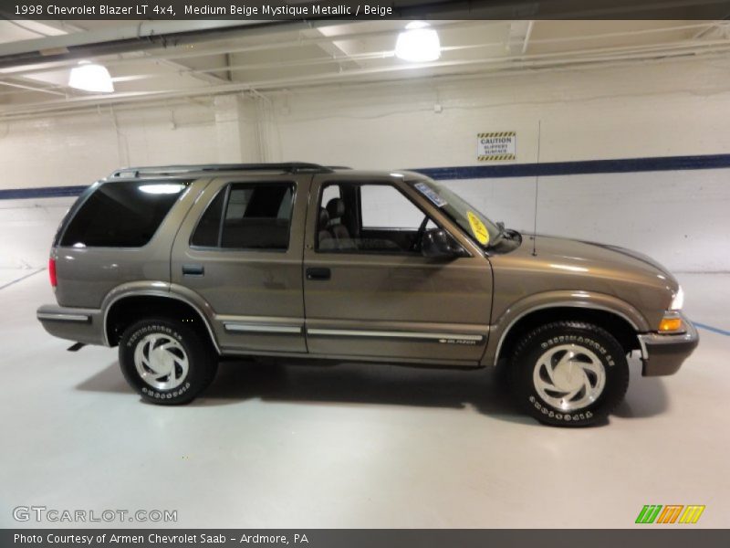 Medium Beige Mystique Metallic / Beige 1998 Chevrolet Blazer LT 4x4