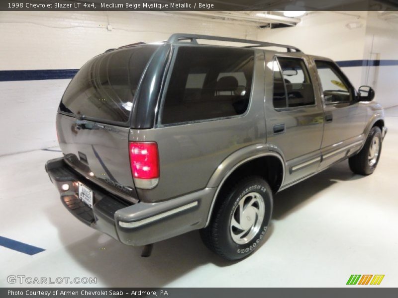 Medium Beige Mystique Metallic / Beige 1998 Chevrolet Blazer LT 4x4