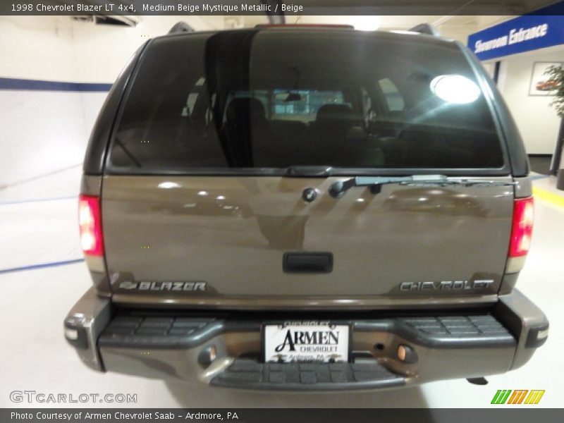 Medium Beige Mystique Metallic / Beige 1998 Chevrolet Blazer LT 4x4