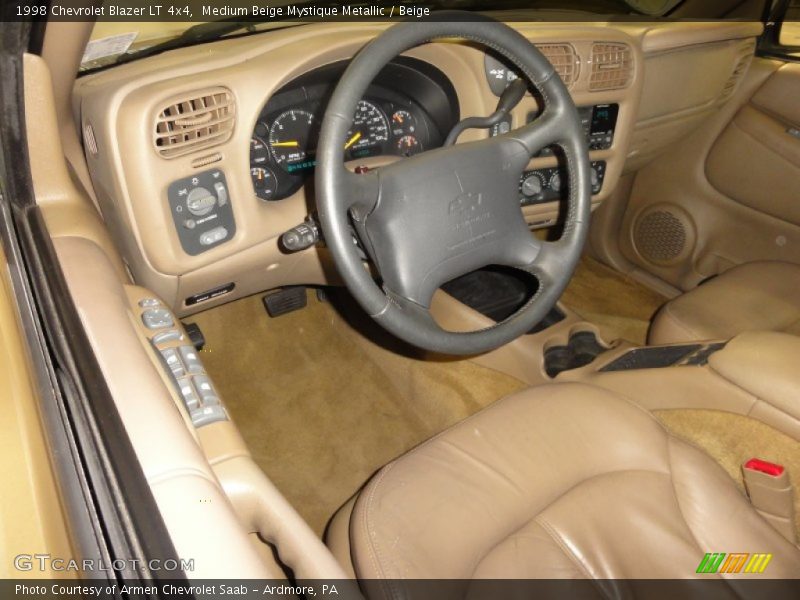 Medium Beige Mystique Metallic / Beige 1998 Chevrolet Blazer LT 4x4