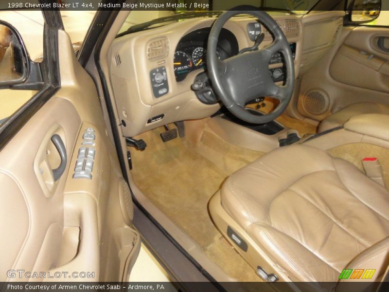 Medium Beige Mystique Metallic / Beige 1998 Chevrolet Blazer LT 4x4