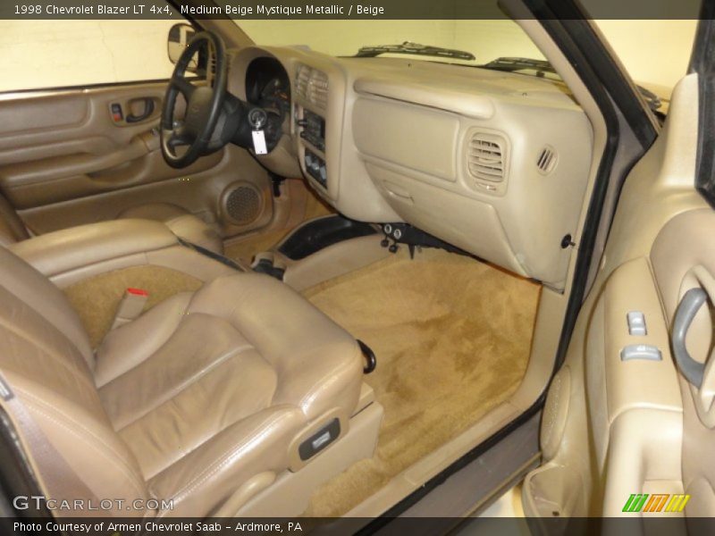 Medium Beige Mystique Metallic / Beige 1998 Chevrolet Blazer LT 4x4