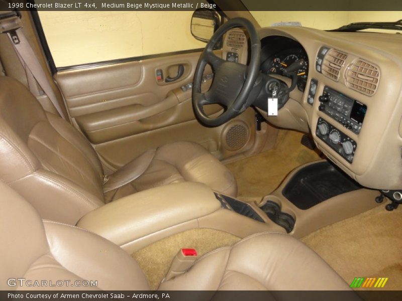 Medium Beige Mystique Metallic / Beige 1998 Chevrolet Blazer LT 4x4