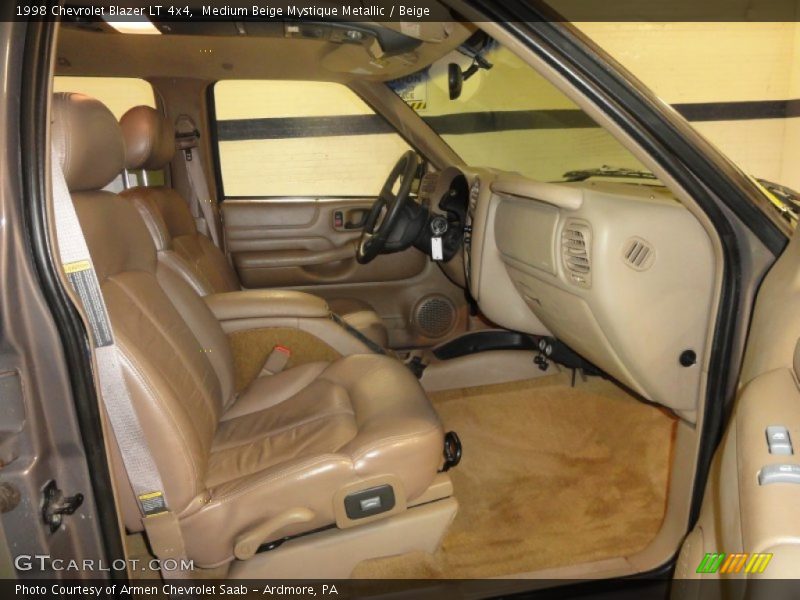 Medium Beige Mystique Metallic / Beige 1998 Chevrolet Blazer LT 4x4