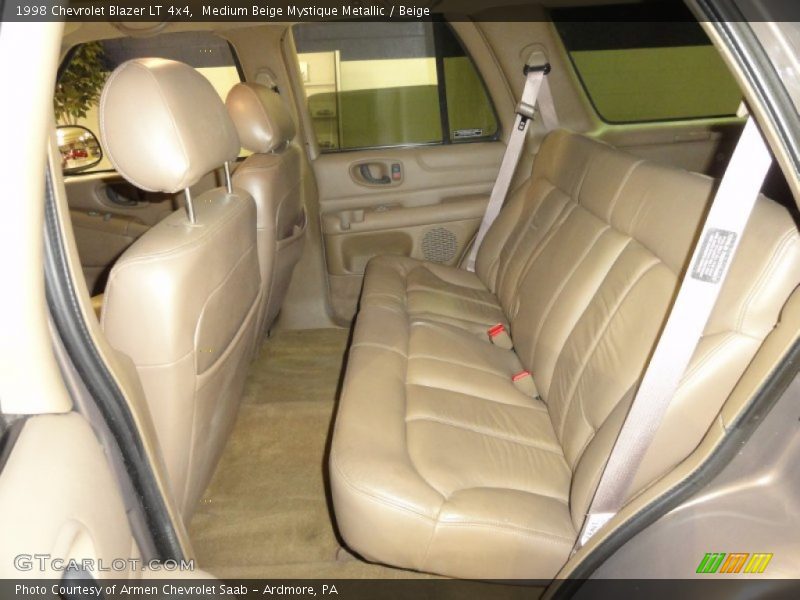 Medium Beige Mystique Metallic / Beige 1998 Chevrolet Blazer LT 4x4