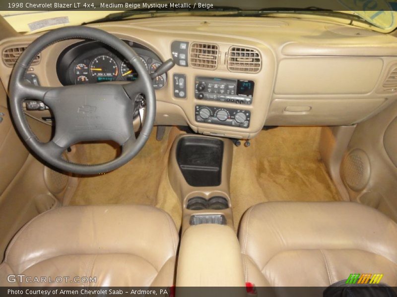 Medium Beige Mystique Metallic / Beige 1998 Chevrolet Blazer LT 4x4