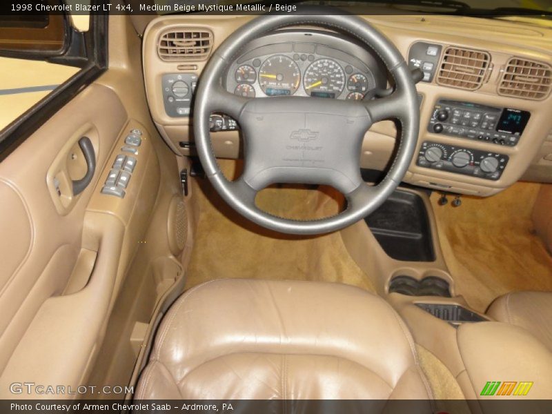 Medium Beige Mystique Metallic / Beige 1998 Chevrolet Blazer LT 4x4