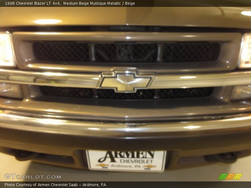 Medium Beige Mystique Metallic / Beige 1998 Chevrolet Blazer LT 4x4