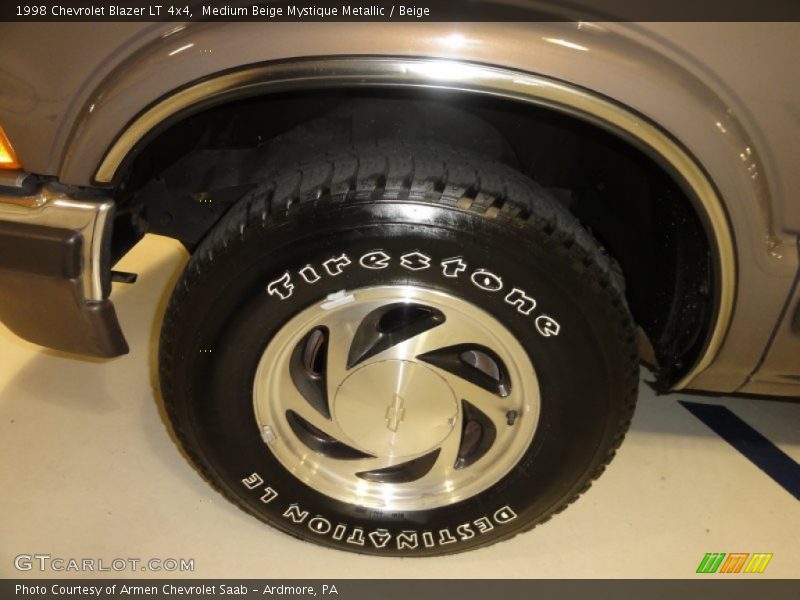 Medium Beige Mystique Metallic / Beige 1998 Chevrolet Blazer LT 4x4