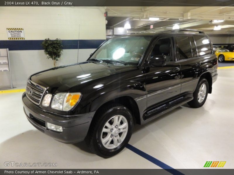 Black Onyx / Gray 2004 Lexus LX 470