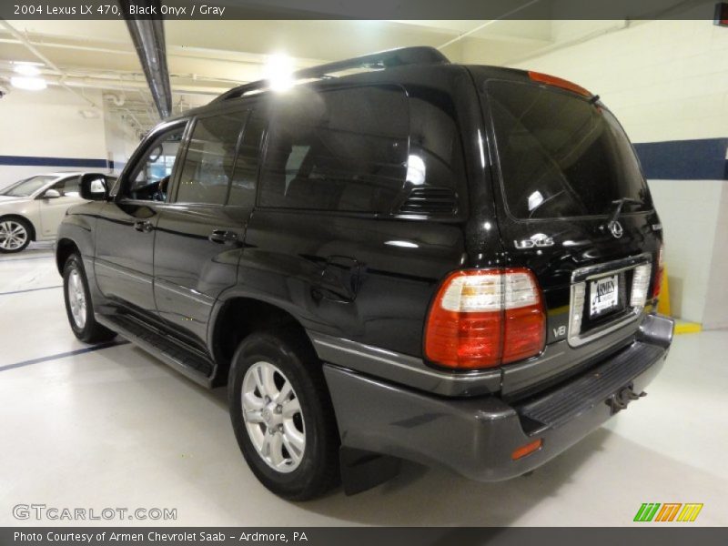 Black Onyx / Gray 2004 Lexus LX 470