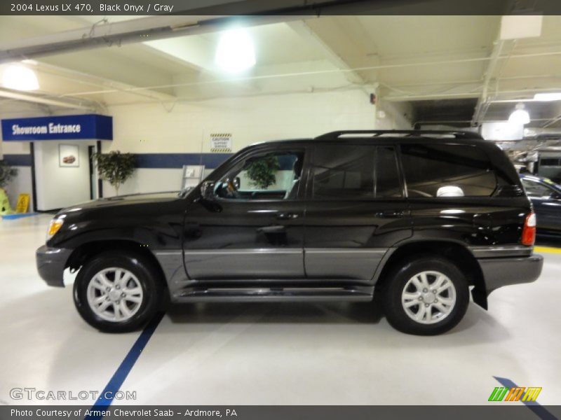 Black Onyx / Gray 2004 Lexus LX 470