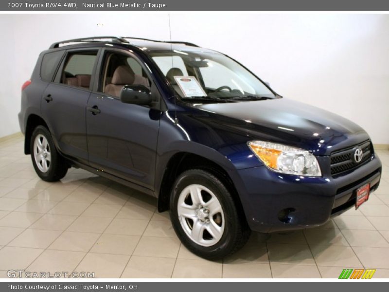 Nautical Blue Metallic / Taupe 2007 Toyota RAV4 4WD