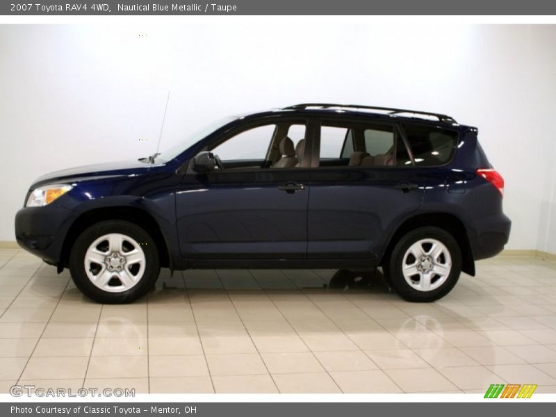 Nautical Blue Metallic / Taupe 2007 Toyota RAV4 4WD