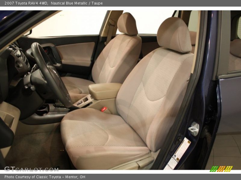 Nautical Blue Metallic / Taupe 2007 Toyota RAV4 4WD