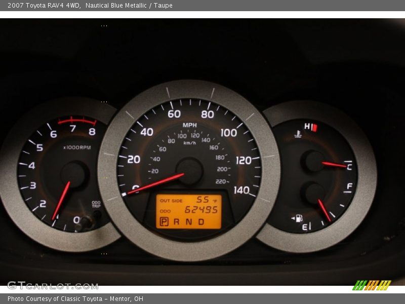 Nautical Blue Metallic / Taupe 2007 Toyota RAV4 4WD