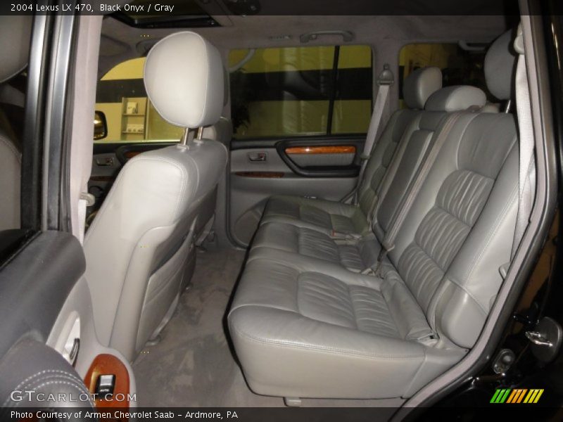 Black Onyx / Gray 2004 Lexus LX 470