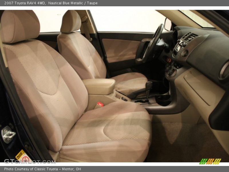 Nautical Blue Metallic / Taupe 2007 Toyota RAV4 4WD