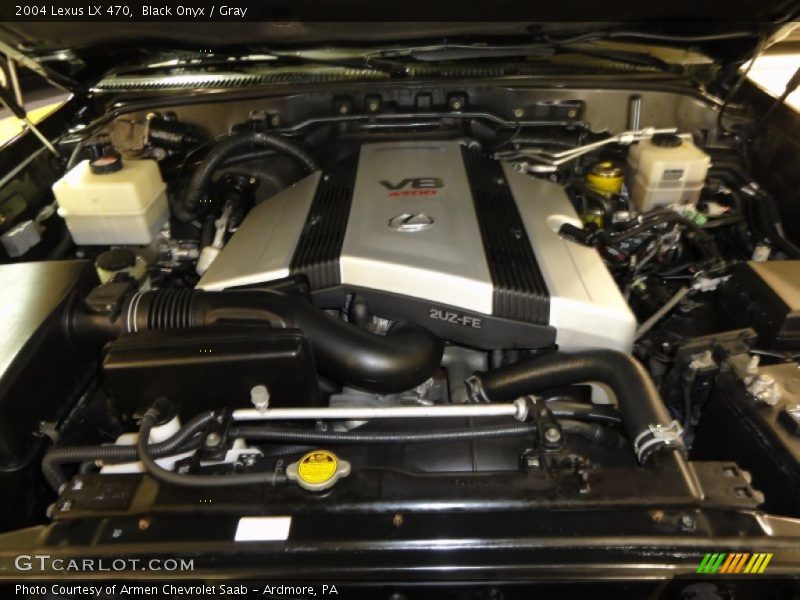Black Onyx / Gray 2004 Lexus LX 470