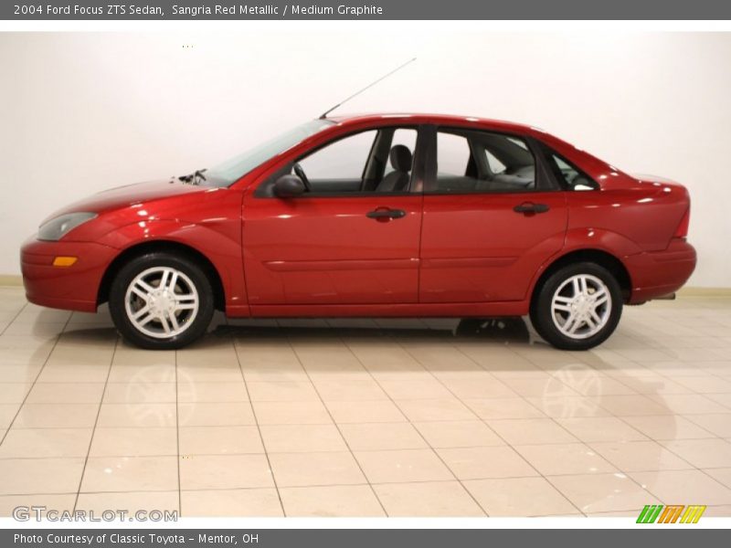  2004 Focus ZTS Sedan Sangria Red Metallic