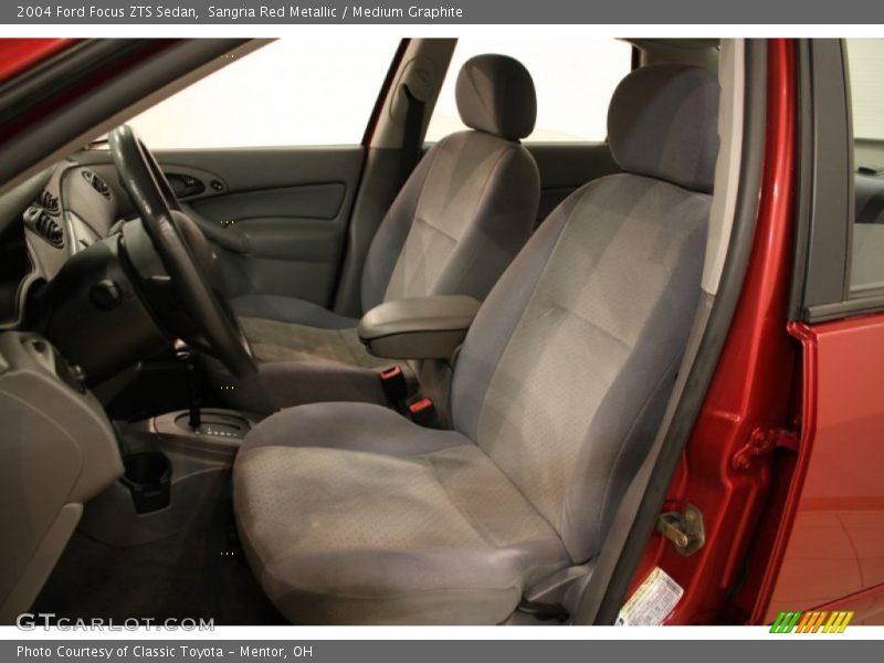Sangria Red Metallic / Medium Graphite 2004 Ford Focus ZTS Sedan