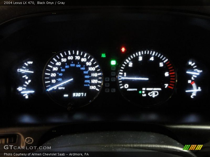 Black Onyx / Gray 2004 Lexus LX 470