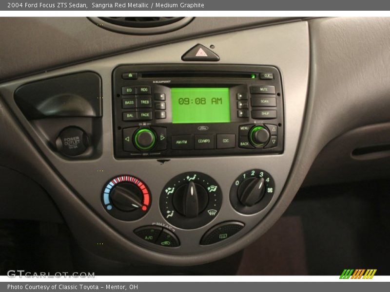 Sangria Red Metallic / Medium Graphite 2004 Ford Focus ZTS Sedan