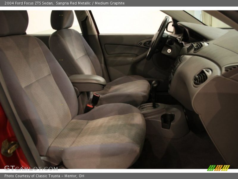 Sangria Red Metallic / Medium Graphite 2004 Ford Focus ZTS Sedan