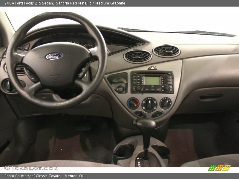 Sangria Red Metallic / Medium Graphite 2004 Ford Focus ZTS Sedan