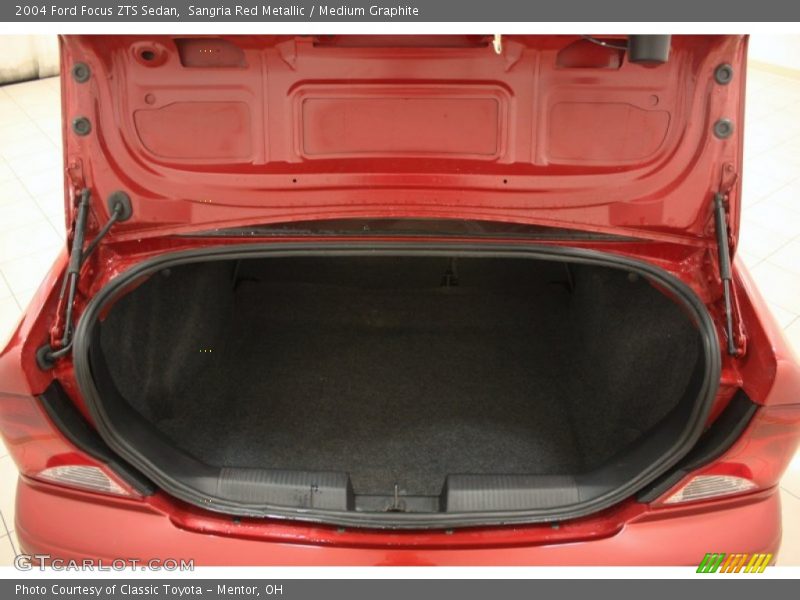 Sangria Red Metallic / Medium Graphite 2004 Ford Focus ZTS Sedan