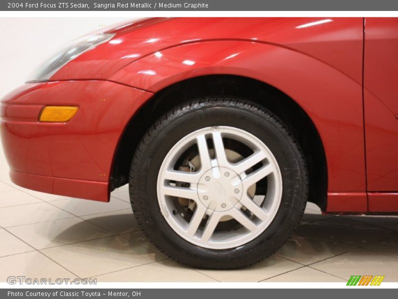 Sangria Red Metallic / Medium Graphite 2004 Ford Focus ZTS Sedan