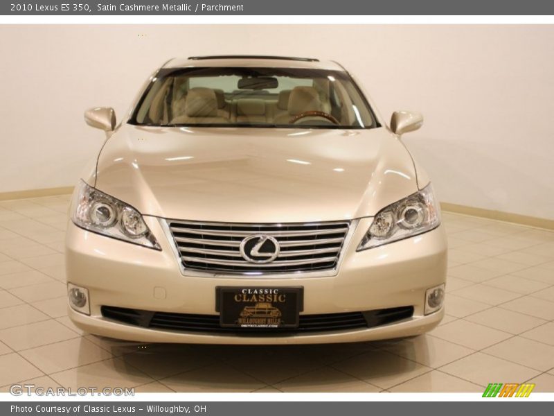 Satin Cashmere Metallic / Parchment 2010 Lexus ES 350