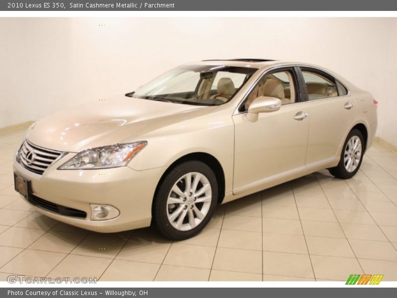 Satin Cashmere Metallic / Parchment 2010 Lexus ES 350