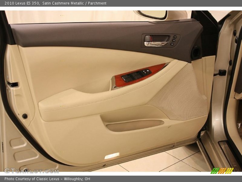 Satin Cashmere Metallic / Parchment 2010 Lexus ES 350