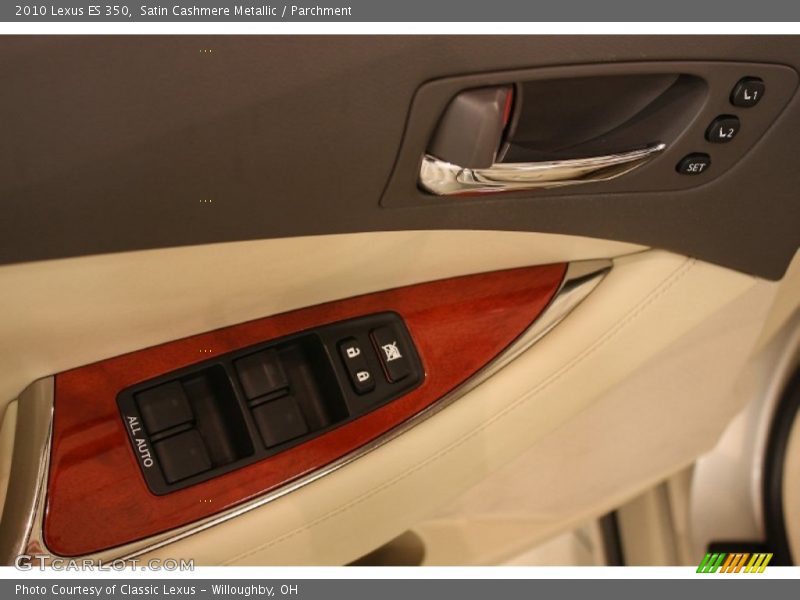 Satin Cashmere Metallic / Parchment 2010 Lexus ES 350