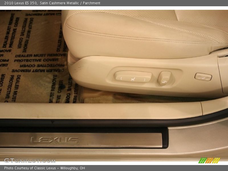 Satin Cashmere Metallic / Parchment 2010 Lexus ES 350