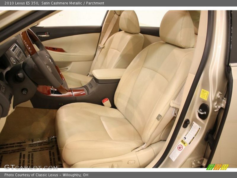 Satin Cashmere Metallic / Parchment 2010 Lexus ES 350