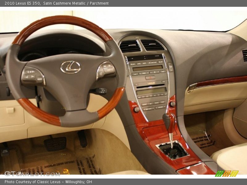 Satin Cashmere Metallic / Parchment 2010 Lexus ES 350