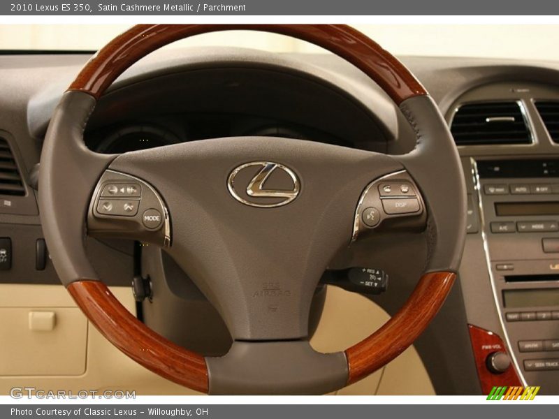 Satin Cashmere Metallic / Parchment 2010 Lexus ES 350