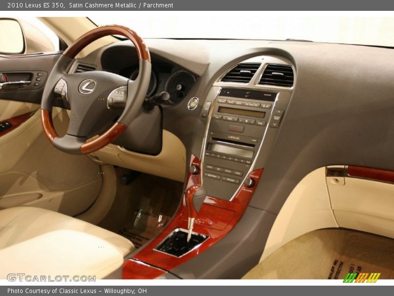 Satin Cashmere Metallic / Parchment 2010 Lexus ES 350
